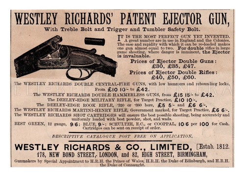 Westley richards patent - westley,