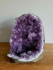 Natural Amethyst Druze Geode