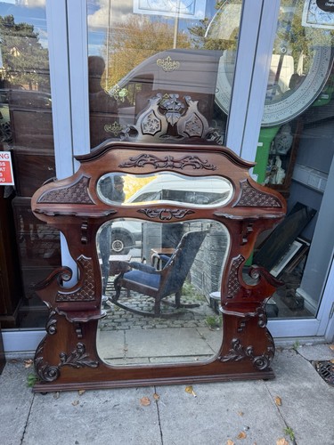 Large antique mahogany - large,