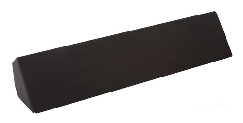 Smoke hood matt black - 16'',