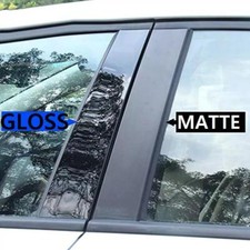 Gloss Black De-Chroming Vinyl Wrap 100mm x 10 Metre Chrome Delete Car Trim Tape