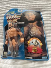 WWF GIANT GONZALEZ IN CARD, Card Has Crease Down The Middle