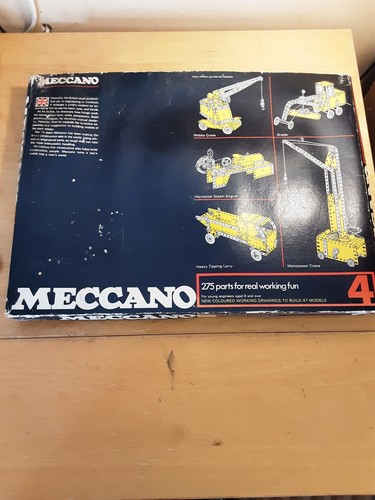 Vintage meccano construction - meccano,