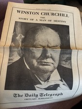 Three Winston Churchill death