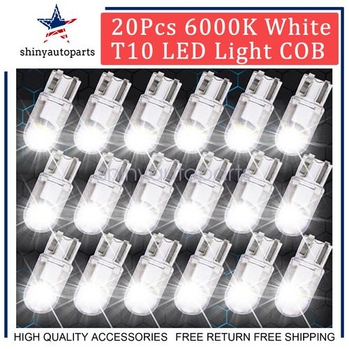 20pcs white t10 - white,