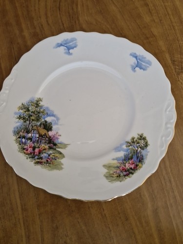 Vintage royal vale plate - a,