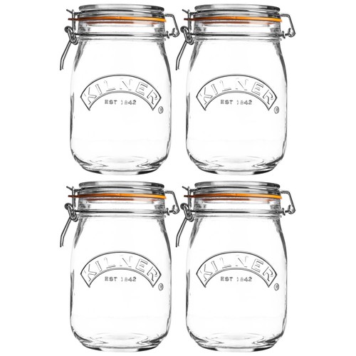 Kilner 4pcs litre vintage - 4pcs, 1
