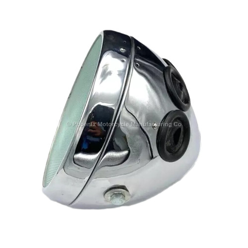 Lucas type headlamp 3 hole - lucas, 7"