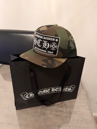 Chrome hearts trucker cap - chrome,