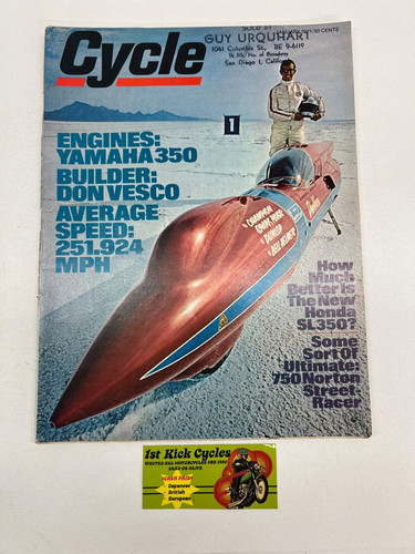 Cycle magazine january - january, 1971