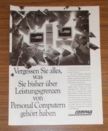 Rare advertising compaq - rare,