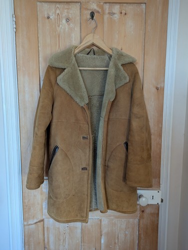 Vintage shearling sheepskin - shearling,