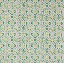 JANE CHURCHILL CURTAIN FABRIC DESIGN Haven 3.2 METRES GREEN 100% COTTON WILDWOOD