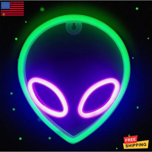 Alien neon sign led light - led,