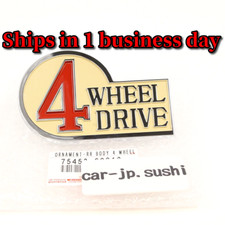 TOYOTA Genuine LAND CRUISER 69-80 BJ40 FJ40 Rear 4WD Emblem Ornament 75453-60012