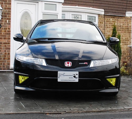 Honda civic fog light covers - honda,