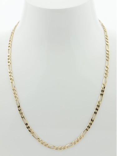 Gold figaro link chain - figaro,