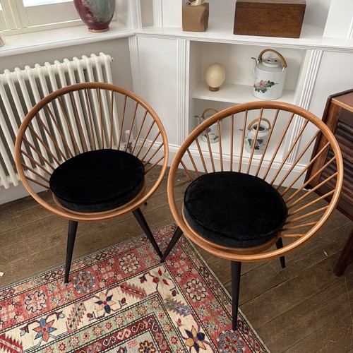 One swedish 1950s circle chair - swedish,