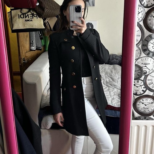 Zara black and gold - , button