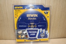 Irwin 1897477 Marples Circular Saw table bench Blade 250mm x 30mm x 80T ATB
