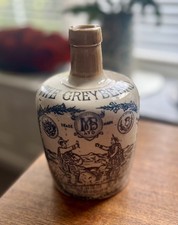 MITCHELL Heather Dew Whisky jug - Greybeard Midland Pottery Liverpool Antique 