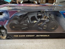 Hot Wheels Batmobile The Dark Knight Tumbler 1/18 Diecast Black Gold - Batman -