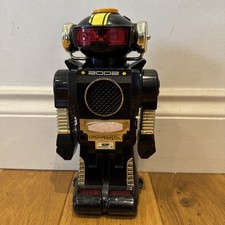 Tommy The Atomic Robot talking black vintage figure toy retro