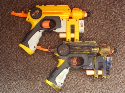 Nerf firestryke with laser - 2, x