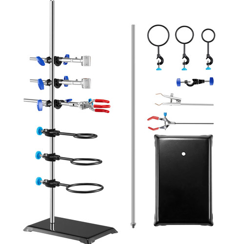 Laboratory retort stand steel - retort,