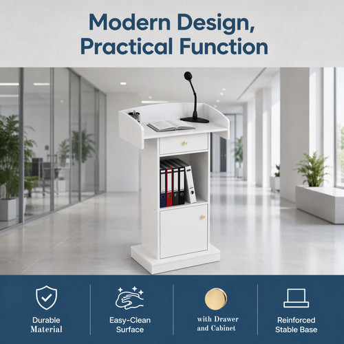 Podium standing desk floor - podium,