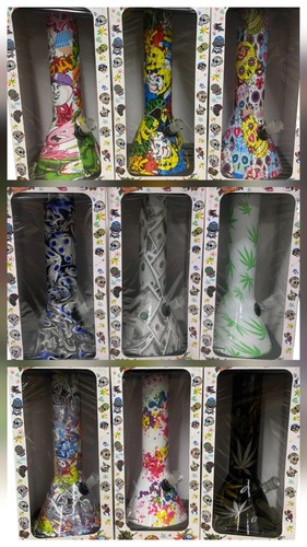 Glass bong 33cm shisha - 13",