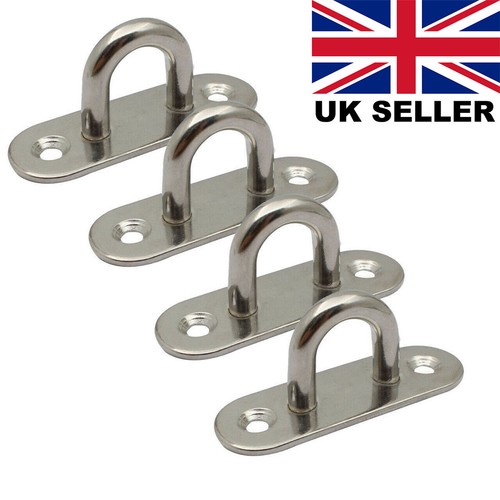 4pcs pad eye - plate, staple