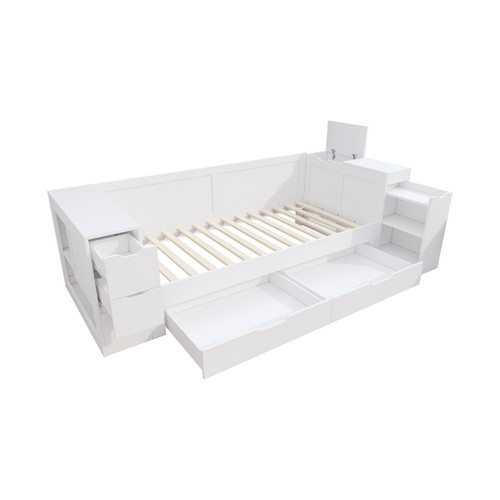 Children single bed wooden - single,