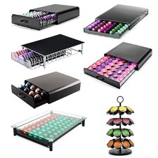 CHROME COFFEE POD HOLDER