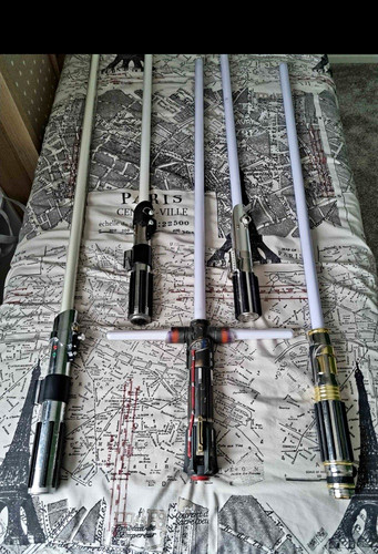 Star wars lightsabers - star, lot
