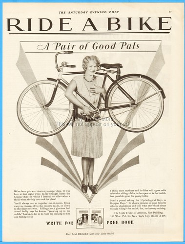 1929 ride bike - ride,