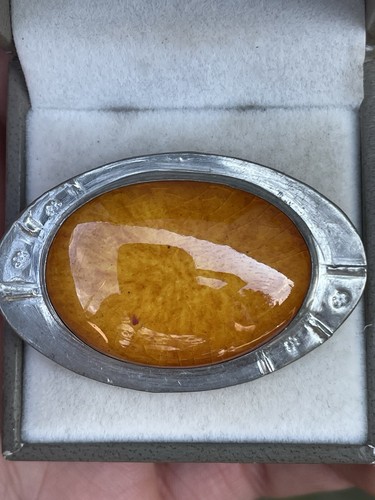 Orange lustre antique - lustre, ruskin