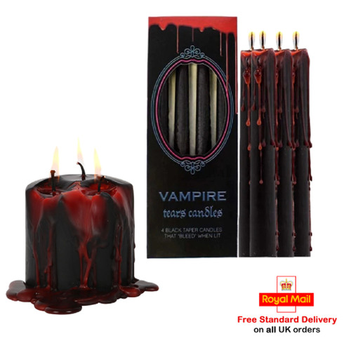 Vampire tears bleeding candles - vampire,
