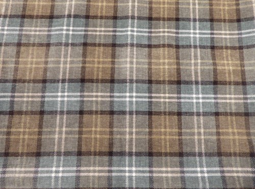 Tartan checked soft - checked, chenille