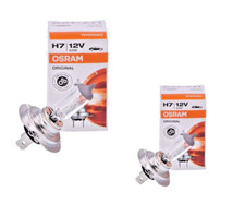 2 X Osram Genuine H7 12V Headlight Bulb Pack of 2 PCS