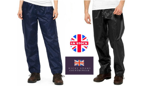 Waterproof over trousers - waterproof, nylon