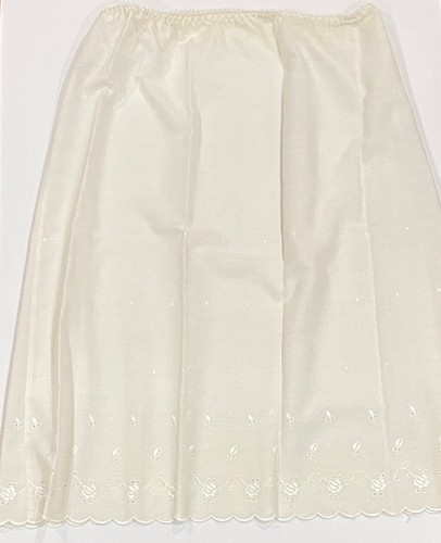 Vtg petticoat slip cotton - petticoat,