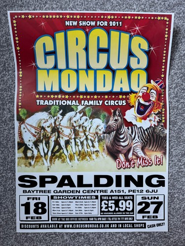 Circus mondao poster 2011 - mondao,