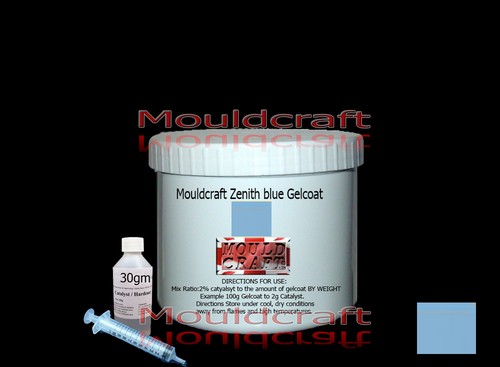 Zenith blue gelcoat 1kg - blue,