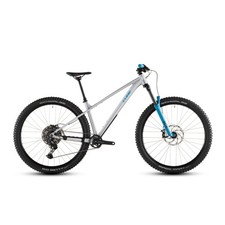 reaction tm one 29 11v 140mm rawmetalnblue 2026 cube mountain bike