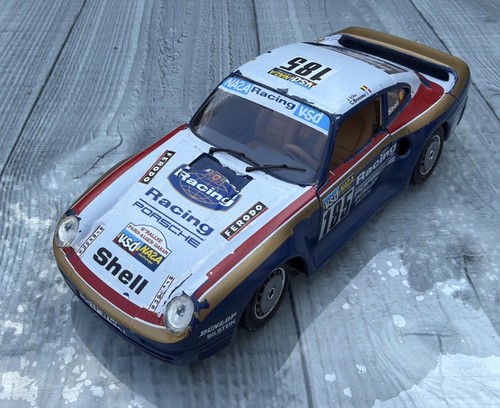 Bburago porsche 959 raid - bburago,