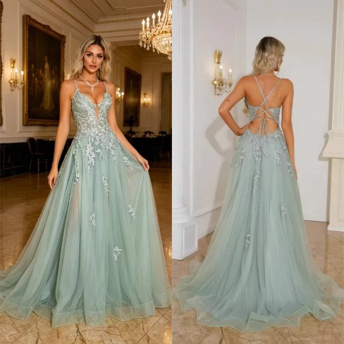 Strapless lace beaded evening - beaded,