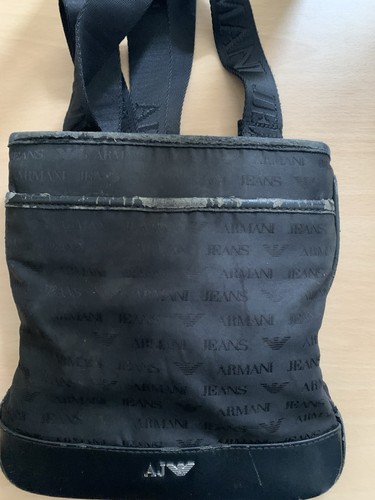 Old skool armani pouch bag - old,