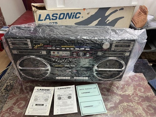 Lasonic trc 975 boombox double - lasonic, trc-975
