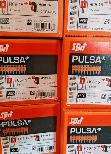 Spit pulsa nails 15mm - spit,